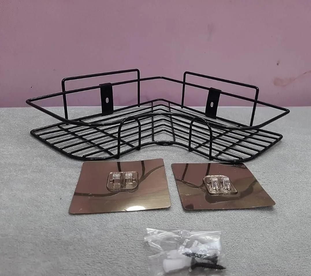 Strong Stickable L-Shaped Floating Shelf
