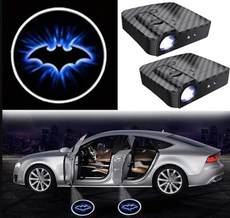 Wireless Car Welcome Logo Shadow Projector Ghost Lights – Pack of 2